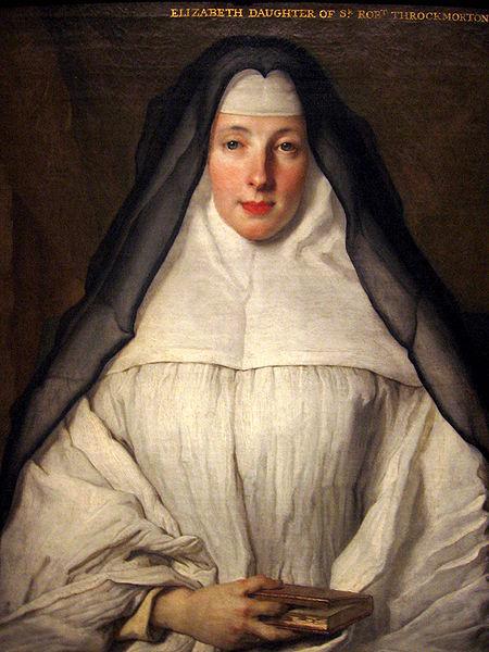Nicolas de Largilliere Portrait of Elizabeth Throckmorton France oil painting art